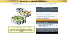 Tablet Screenshot of inter-seguros.com